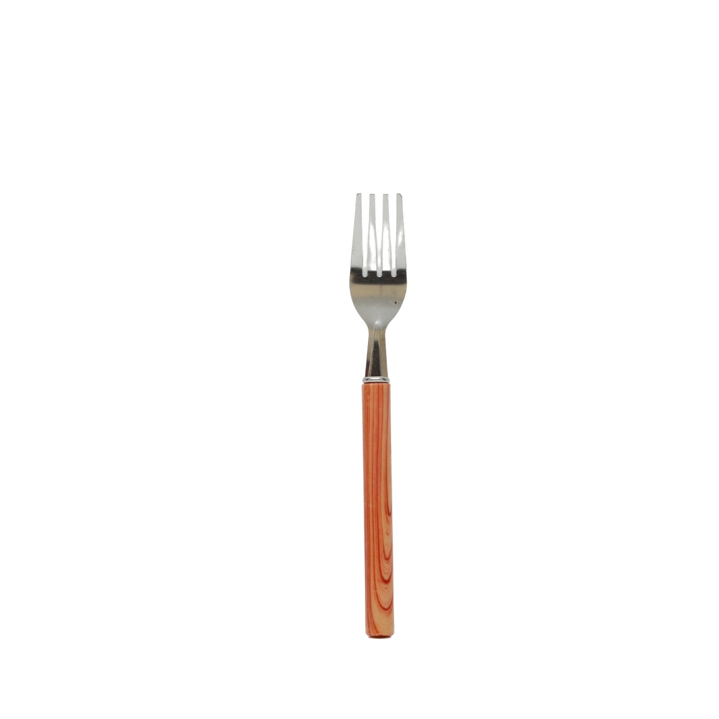 Premium Wooden Handle Fork Set (Pack of 6)