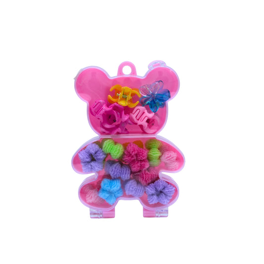 Flower claw clip & Rubber band set