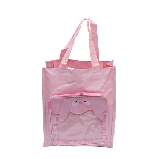 Downside Facing Cloud Pink Tote Bag