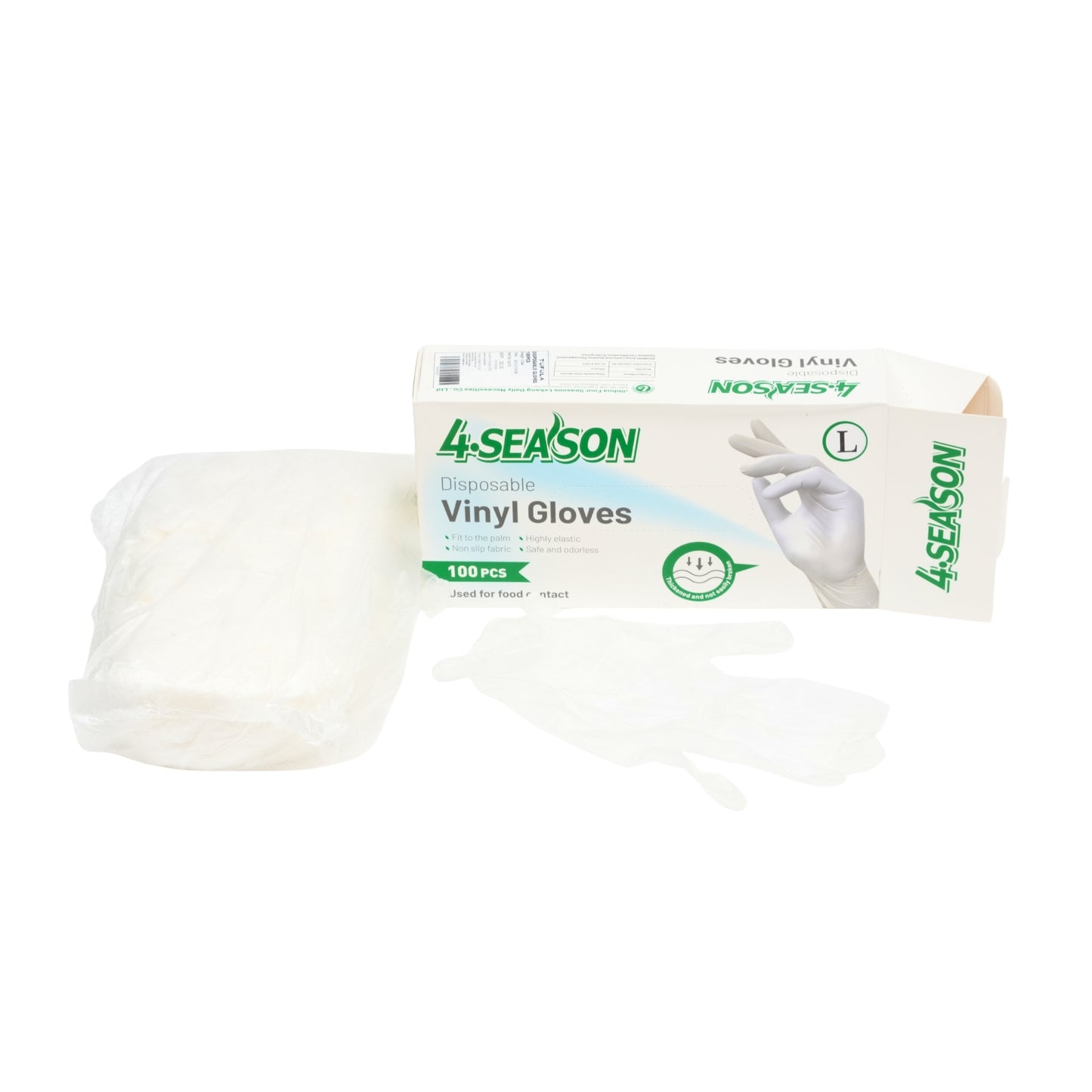 Disposable gloves in large size