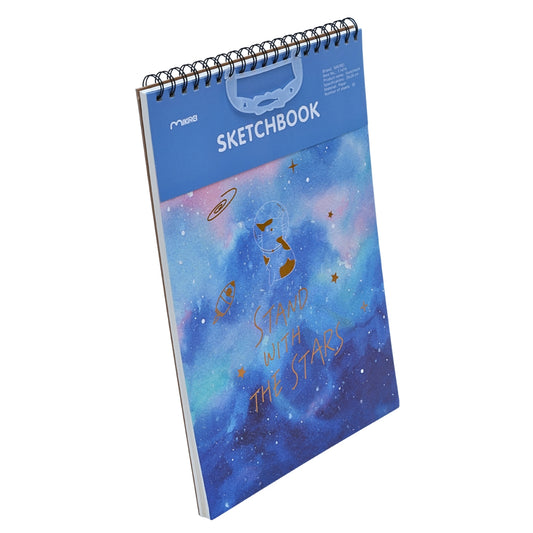 Diary style sketchbook for professionals & aesthetic (Random cover page)