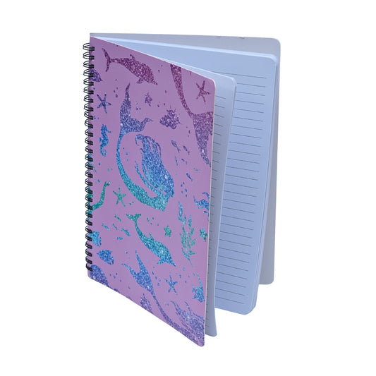 Doodle sparking print notebook for girls