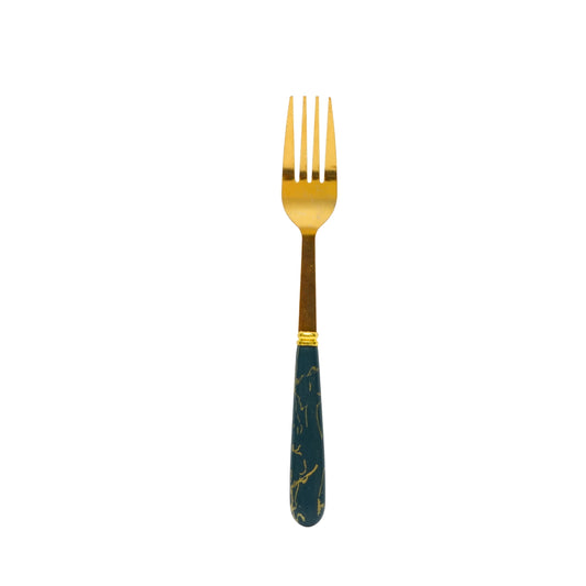 Ultra Luxurious Fork With Resin Work (Pack of 6)