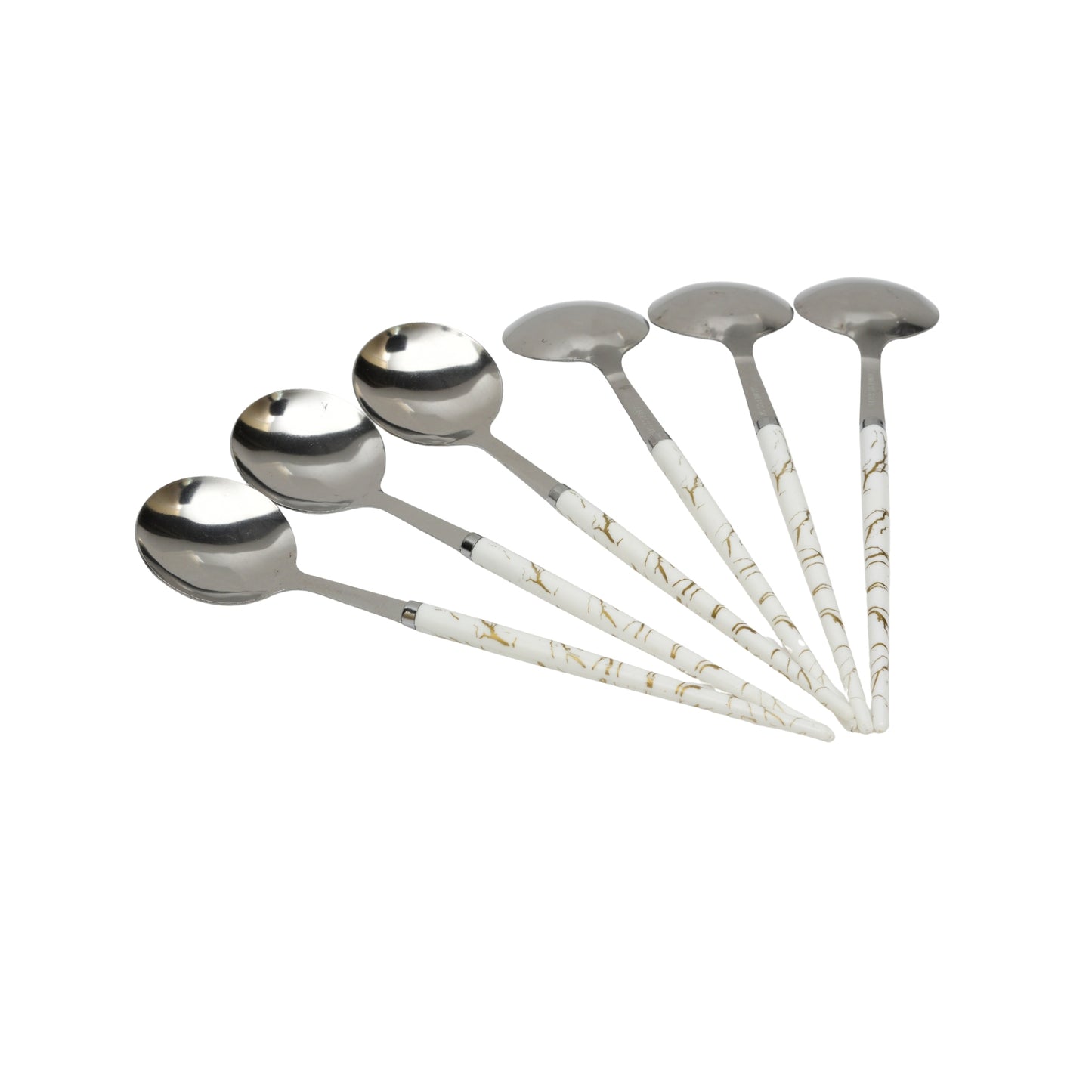 Modern & Luxury Spoon With Resin Work (Pack of 6)