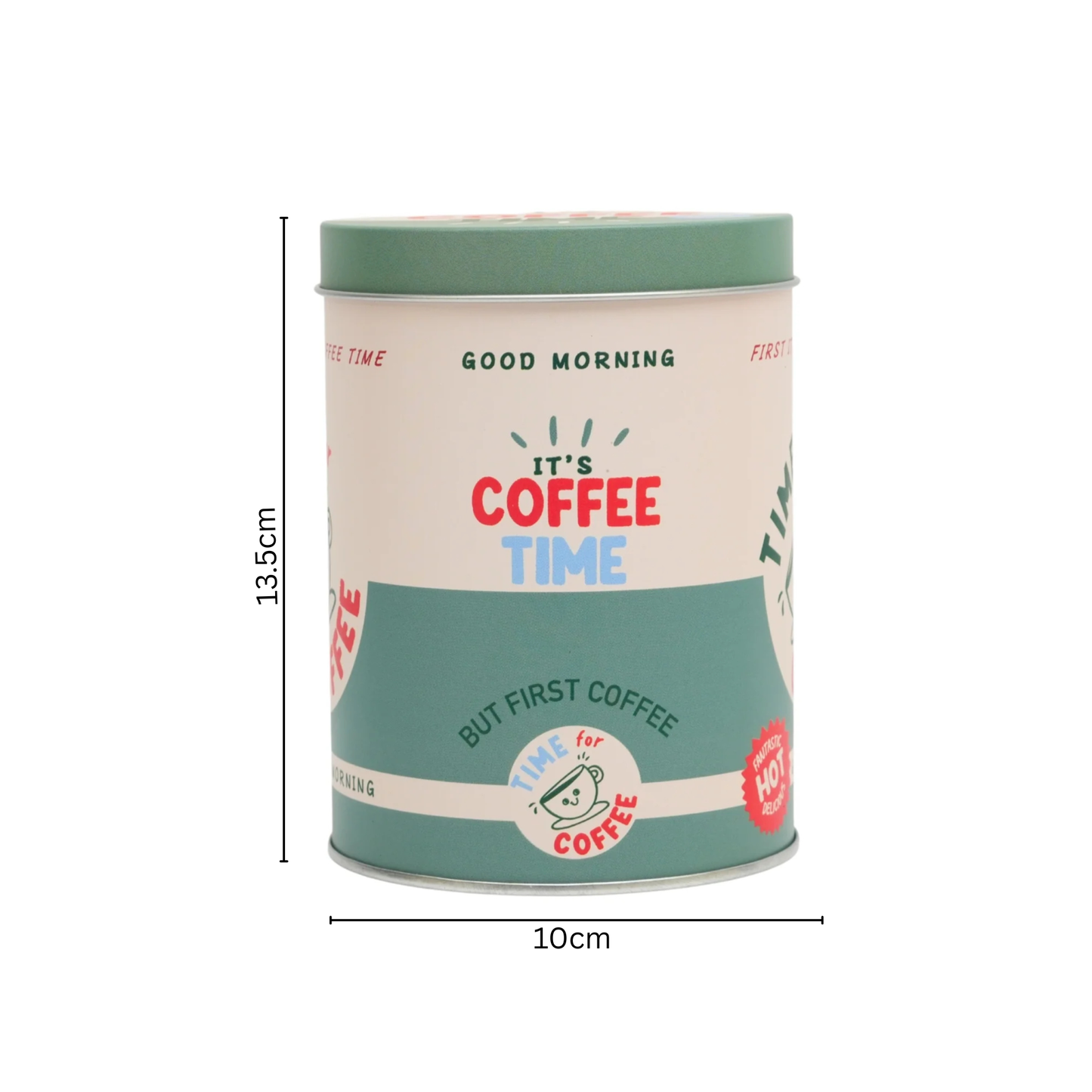 Good Morning Coffee Tin