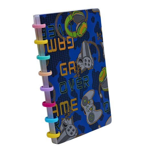 Abstract Cover Notebook for gamers