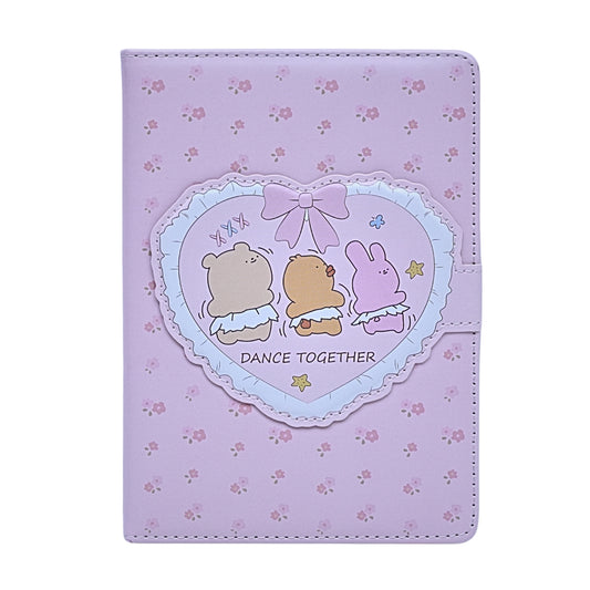 Collage creation notebook for girls