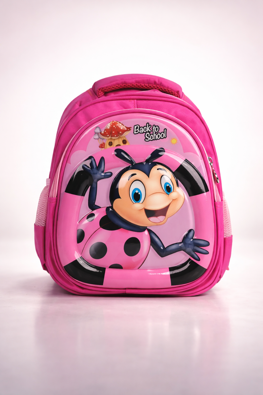 Pink Bee School Bag For Girls
