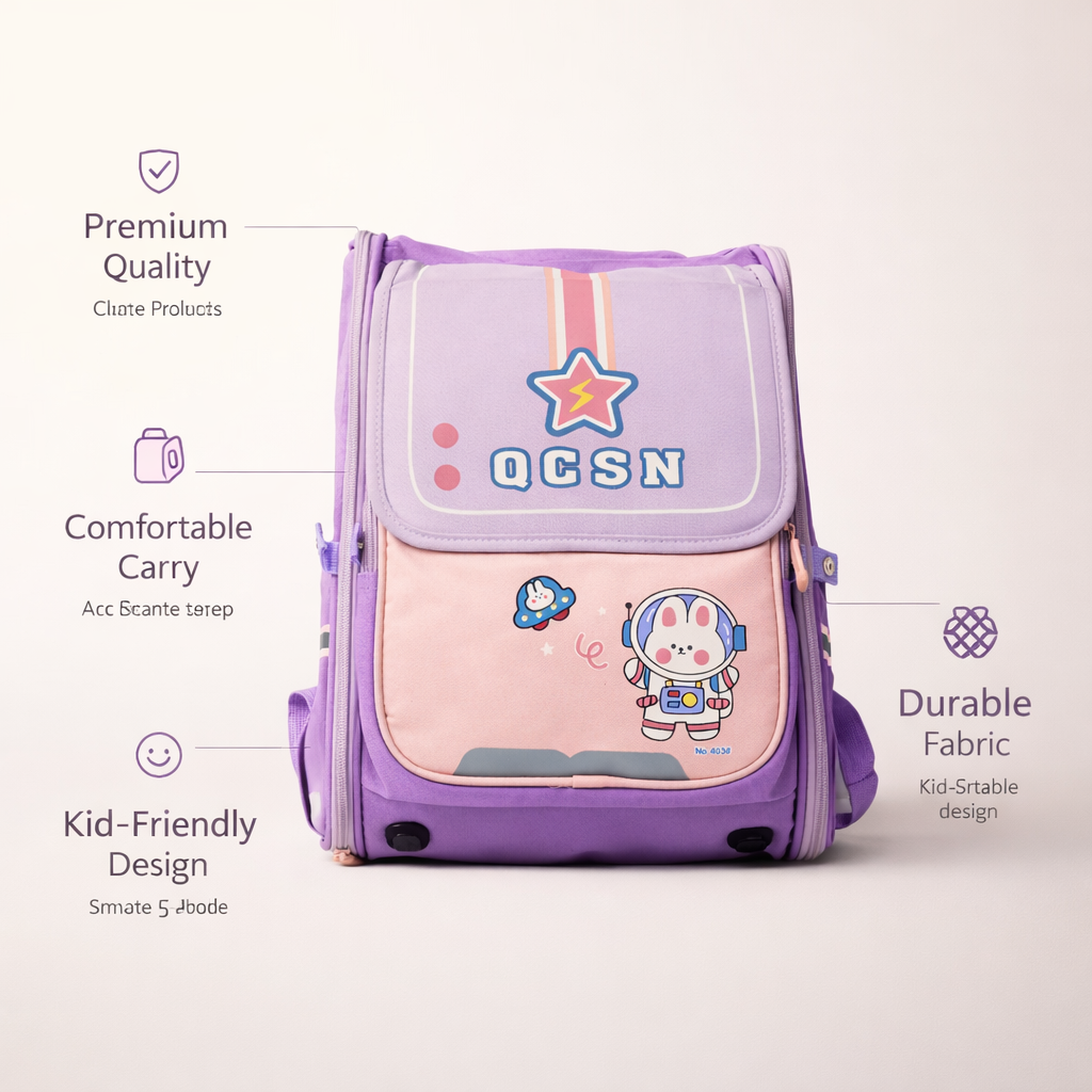 Baby Unicorn Purple Bags For Girls