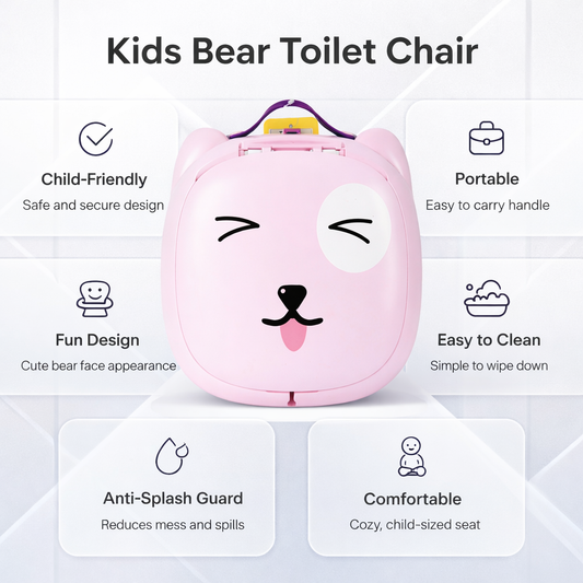 Toilet Seat For Babies (Pink)