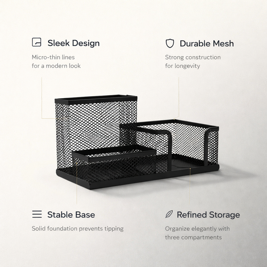 Steel Desk Organizer for Stationary