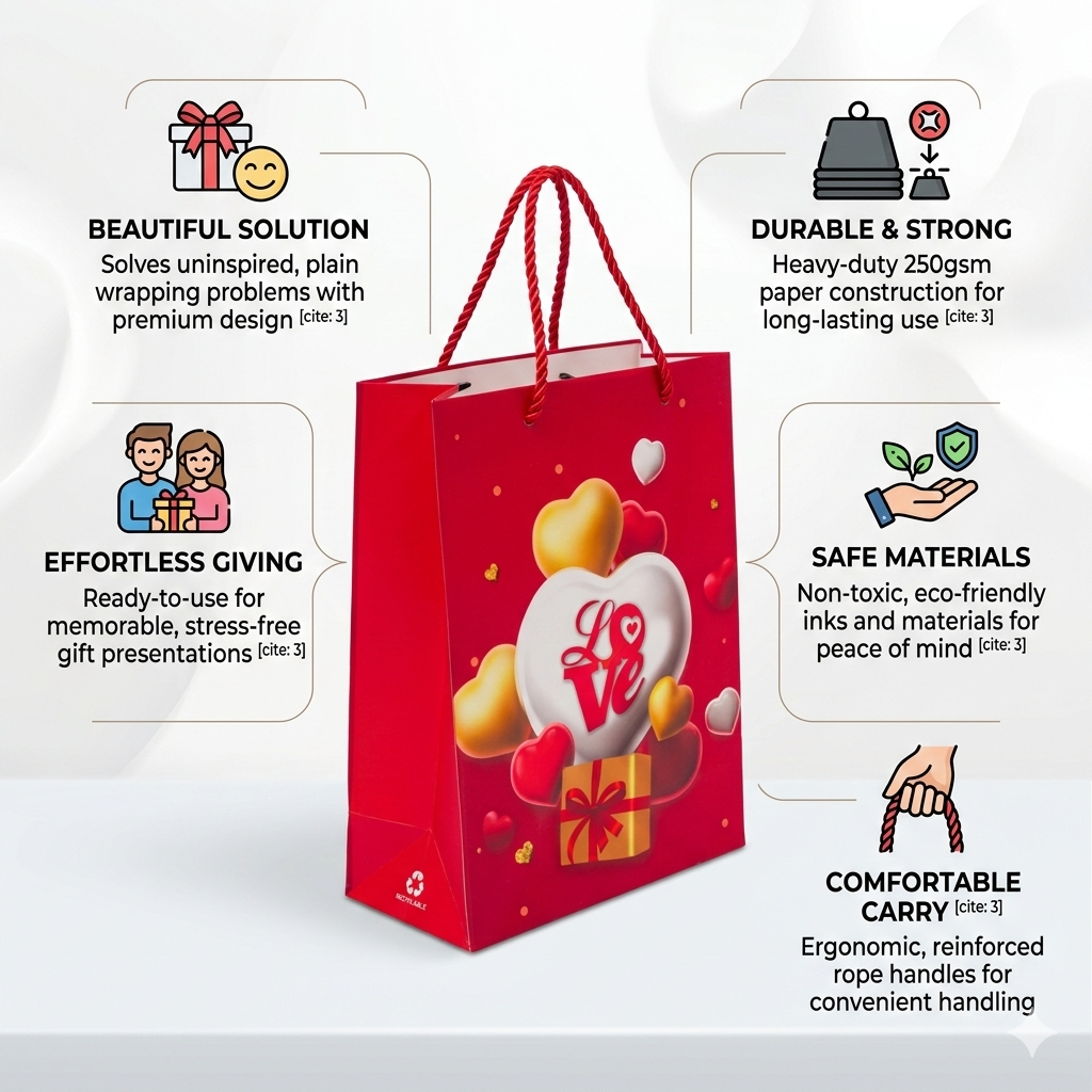 Love Theme Gift Bags