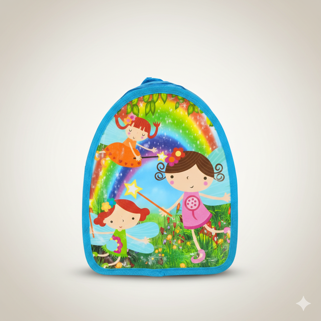 Stylish Illustration Girlish School Bags for Kids