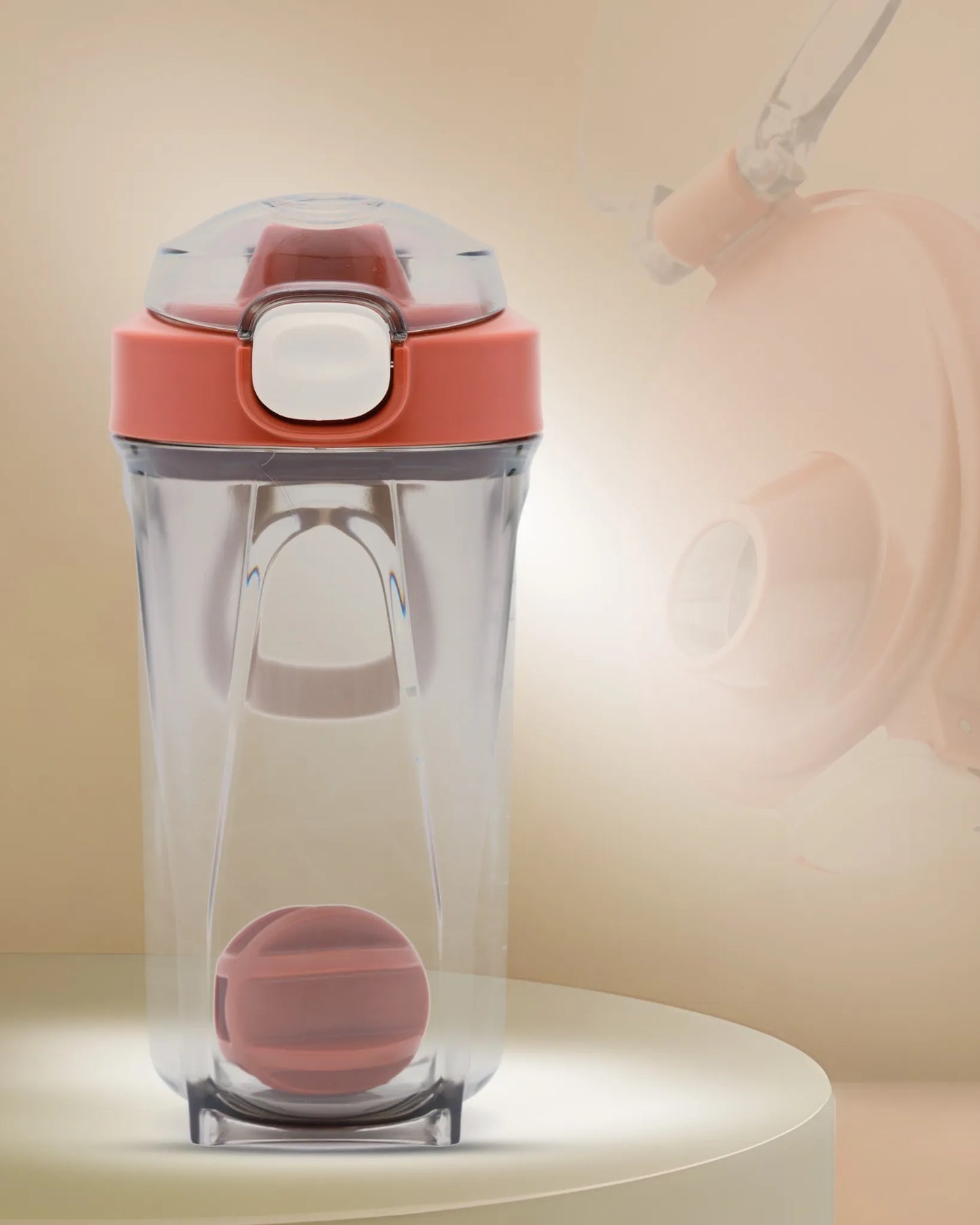Protein Shaker Bottle Brown – 380ml – TUFULA