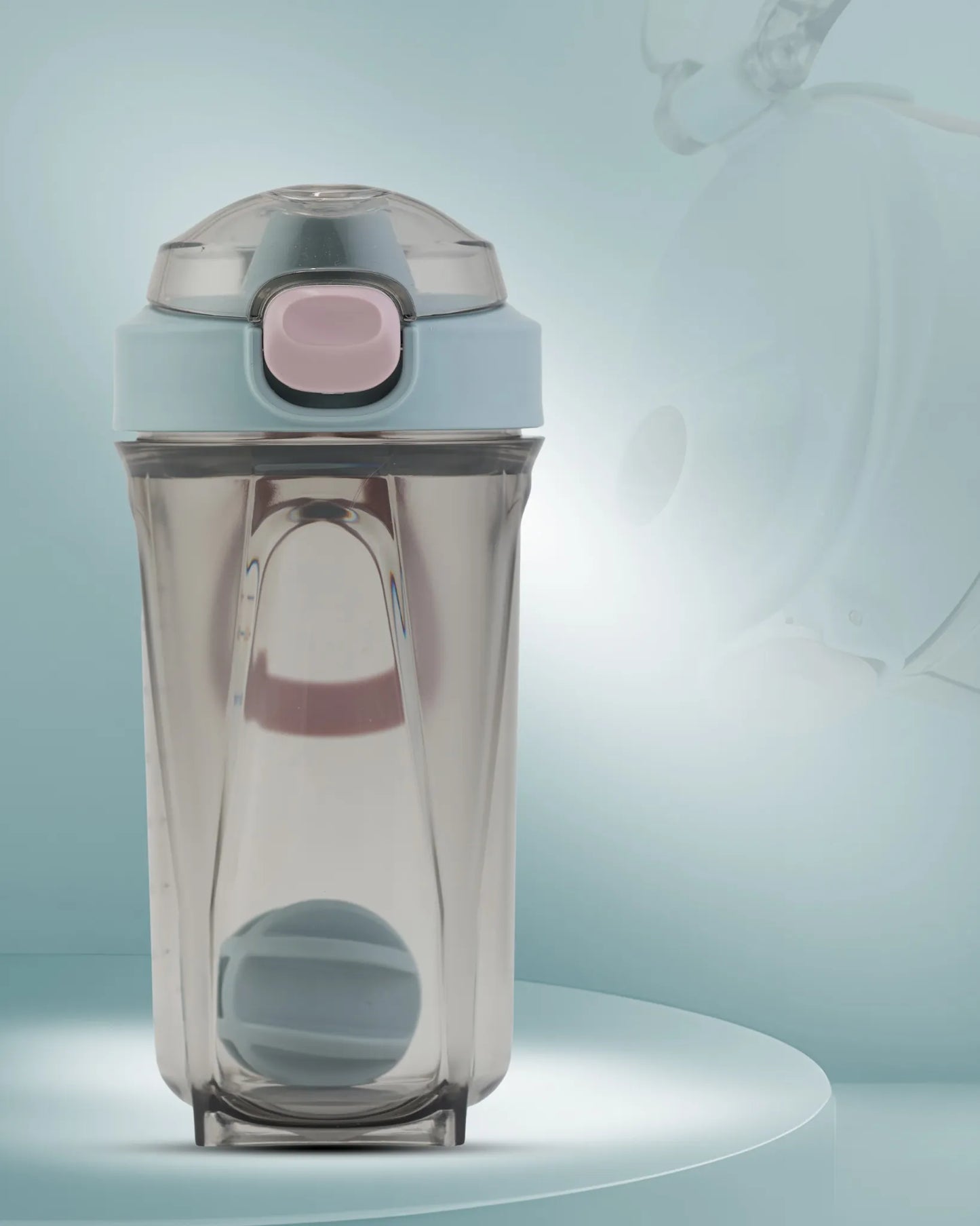 Protein Shaker Bottle Grey – 380ml – TUFULA