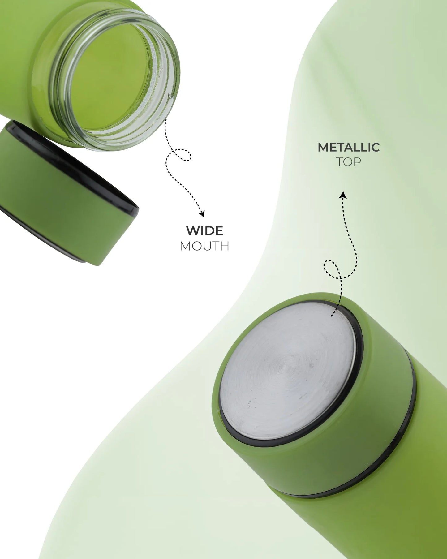 Insulated Thermo Bottle – 500ml | Sleek BPA-Free Glass | Leak-Proof Design