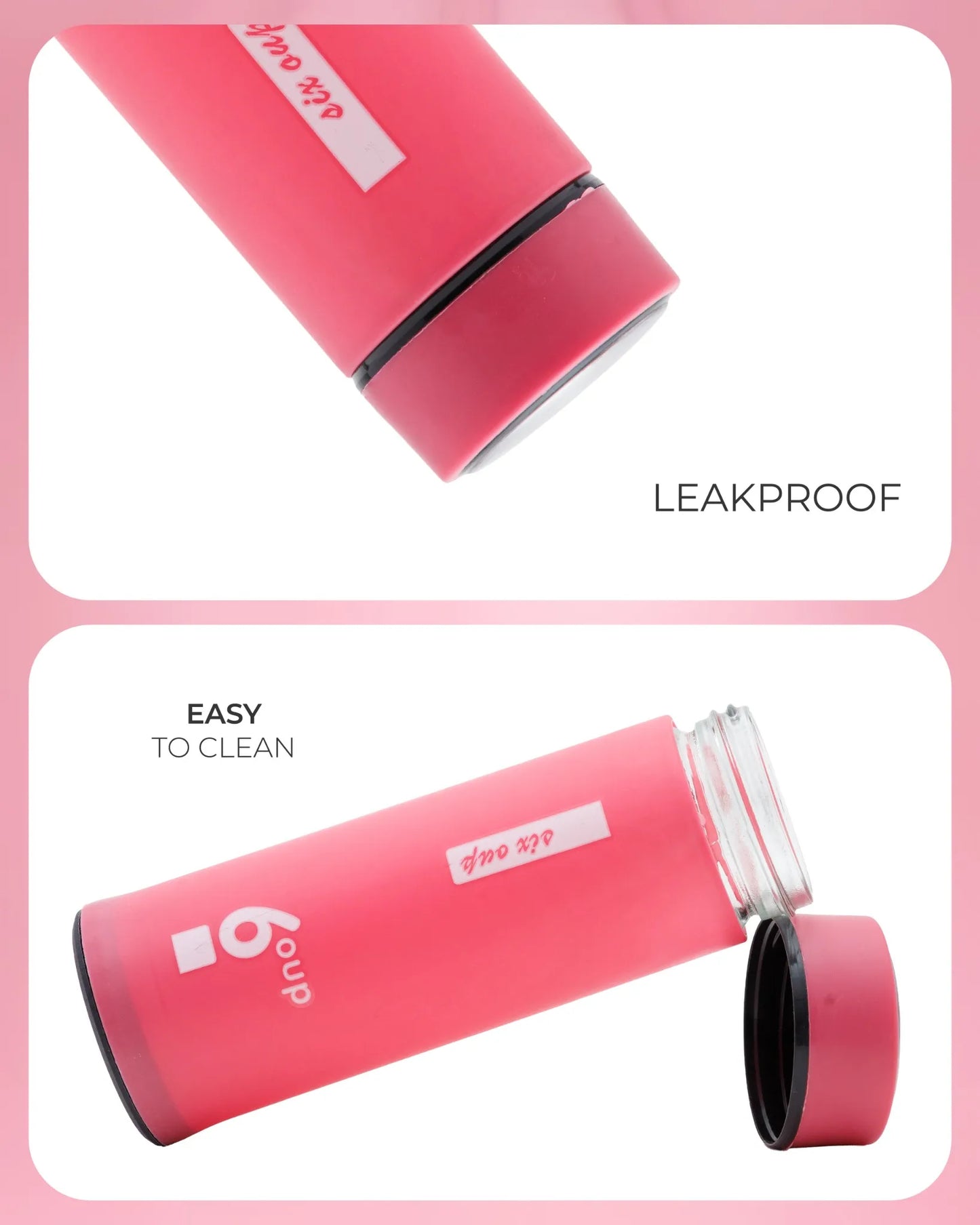 Insulated Thermo Bottle Pink – 500ml Sleek Thermo Flask for Women