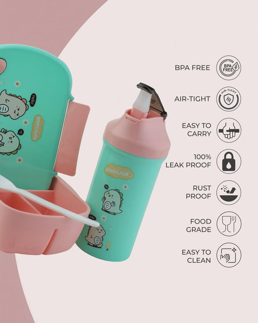 Green Bell Dyno Lunch Box with Bottle Set – TUFULA
