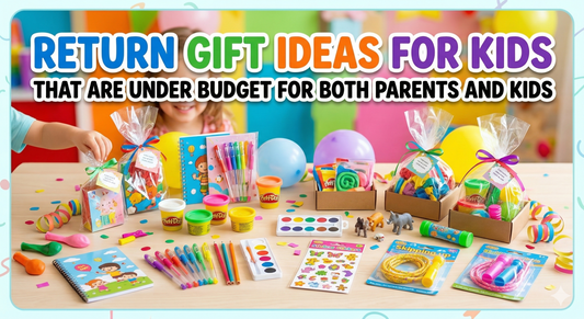 Return Gifts Ideas for kids – that are under budget for both parents and kids