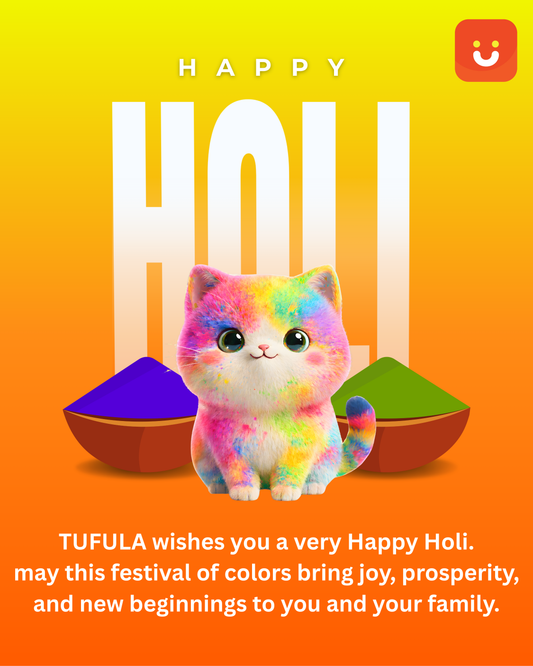 Happiness in Every Color – Celebrate Holi with TUFULA