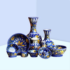 Blue Pottery