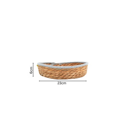 Mix fruit basket with handmade basket in different colors of layering