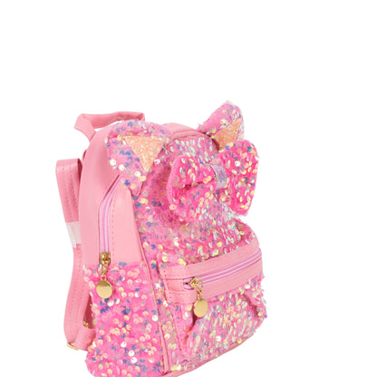 Pink Fancy Bag With Sparkle Designs For Girls