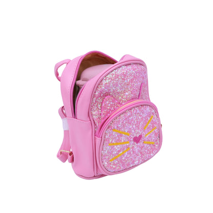 Pink Fancy Bag With Sparkle Designs For Girls