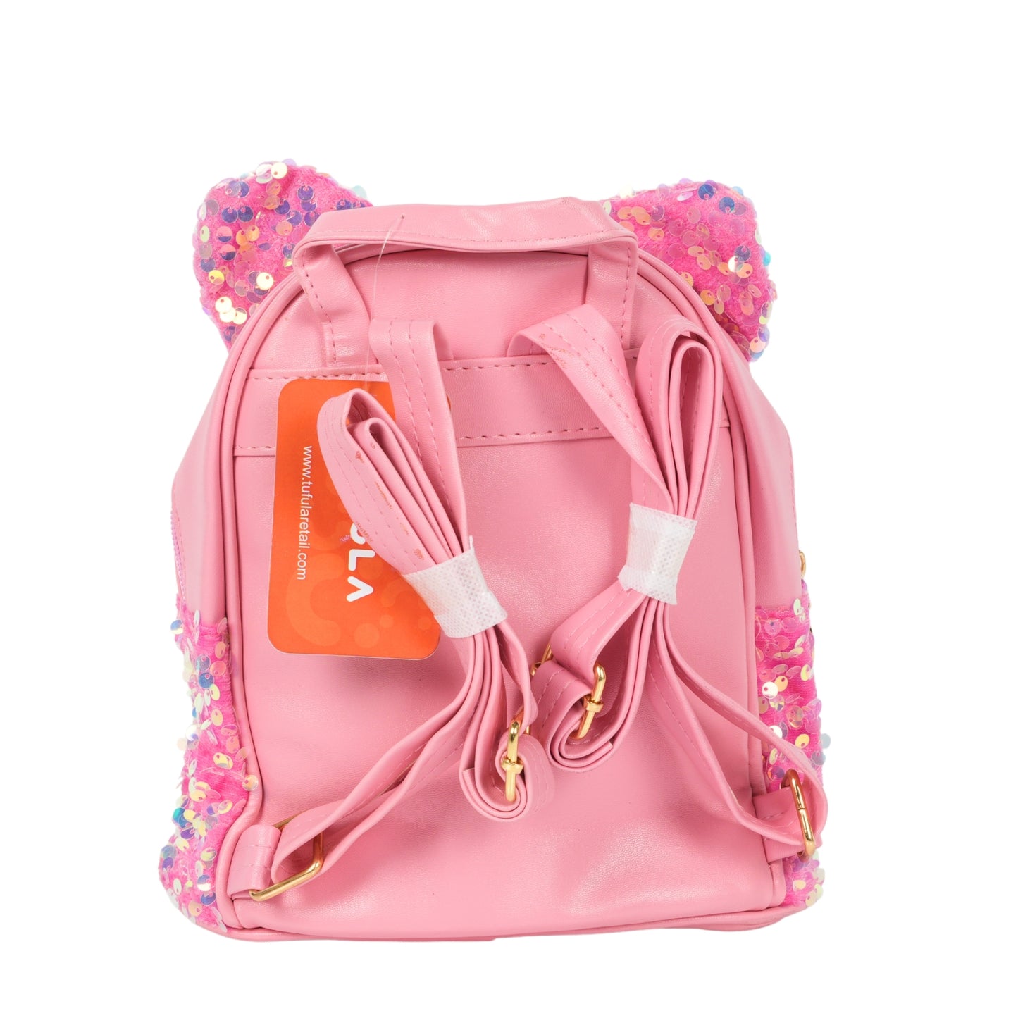 Pink Fancy Bag With Sparkle Designs For Girls