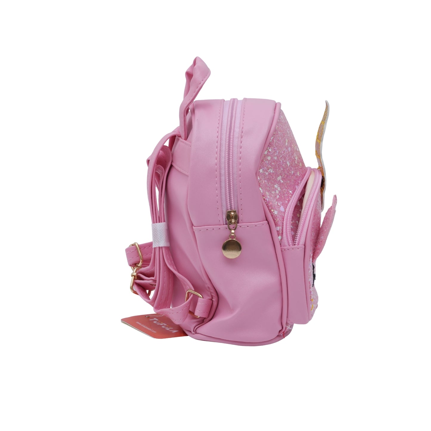 Pink Fancy Bag With Sparkle Designs For Girls