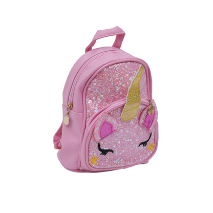 Pink Fancy Bag With Sparkle Designs For Girls
