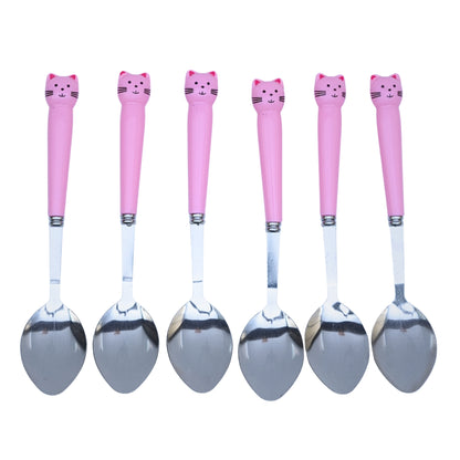 Multipurpose stainless Steel Spoon set (pack of 6)