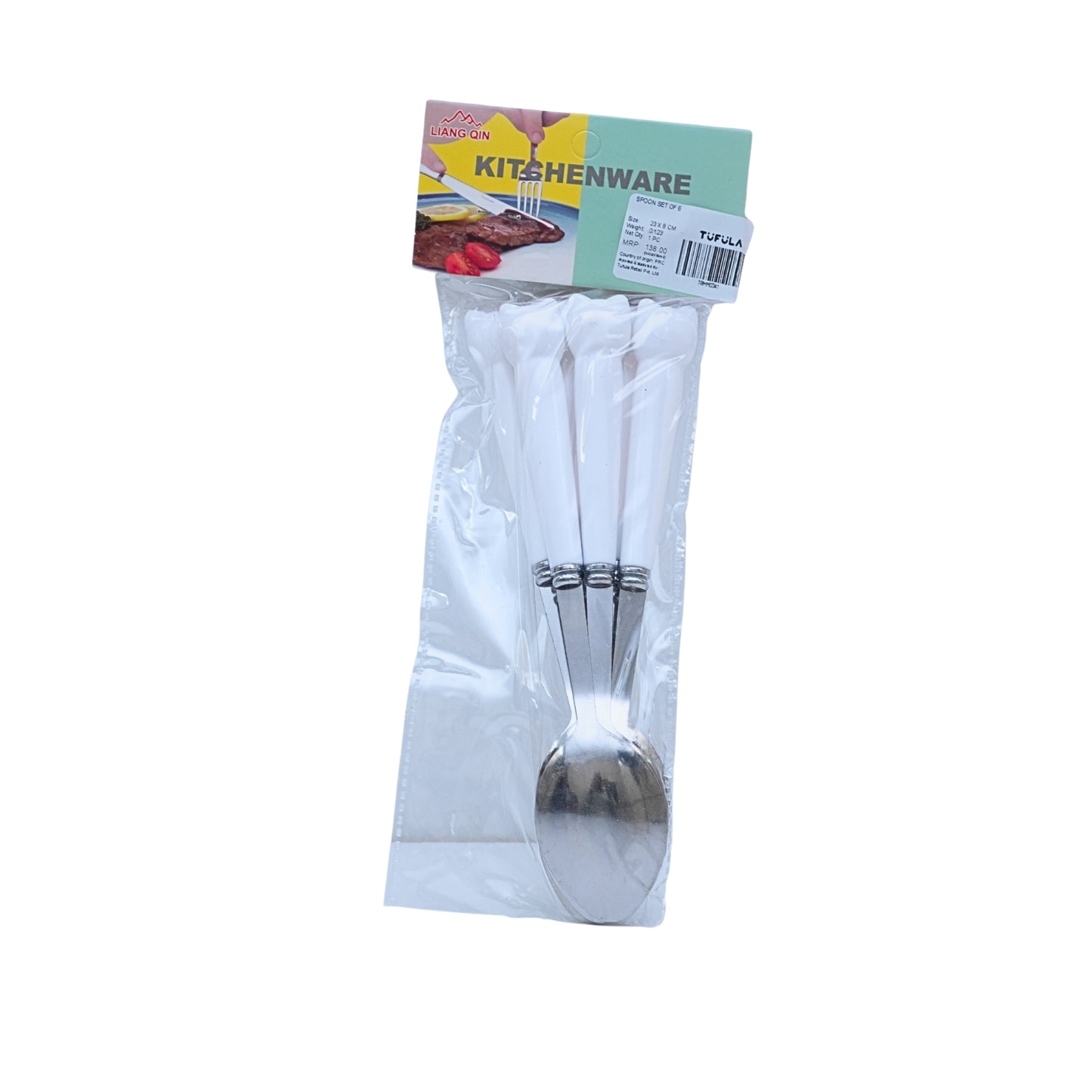 Multipurpose stainless Steel Spoon set (pack of 6)