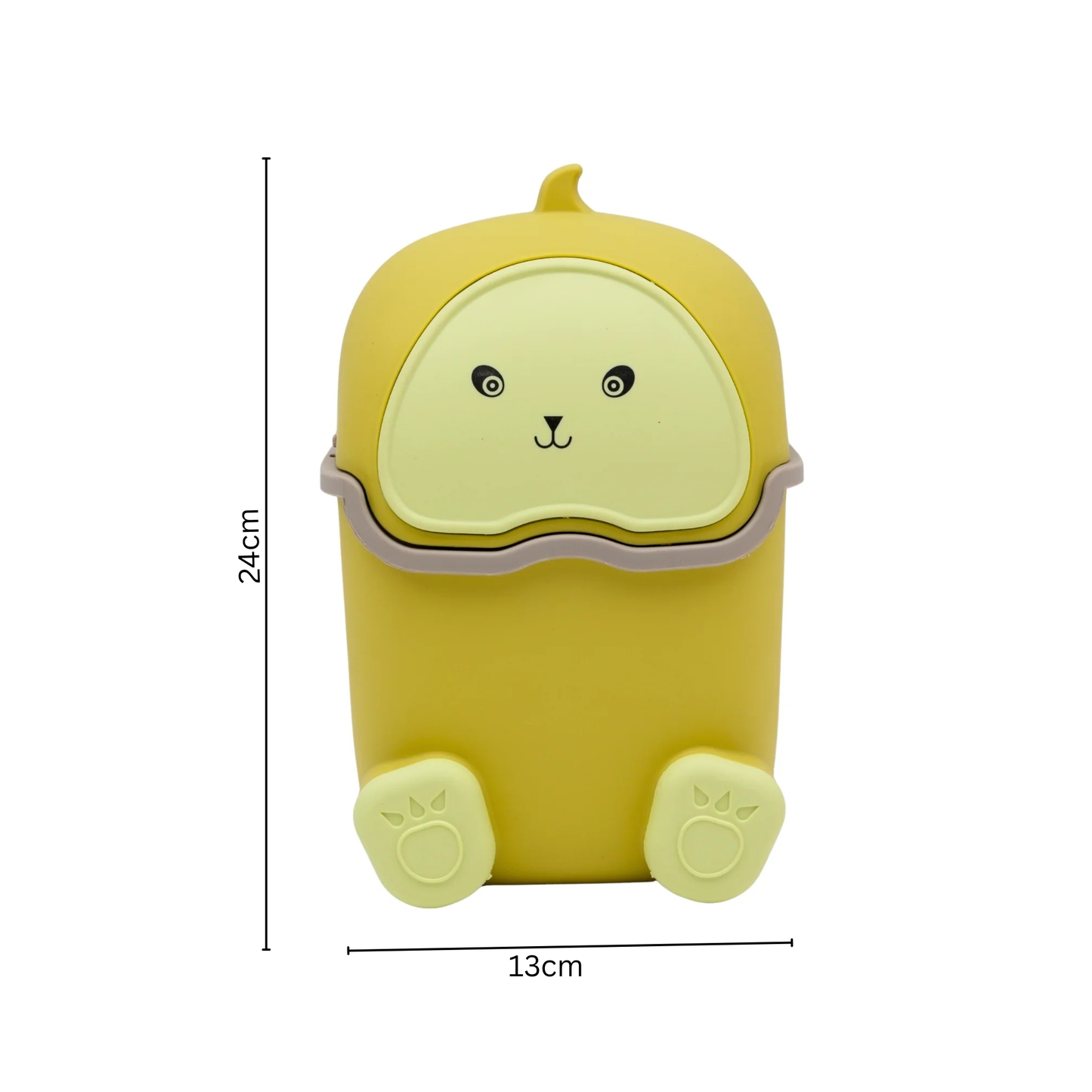 mini cartoon desktop trash can