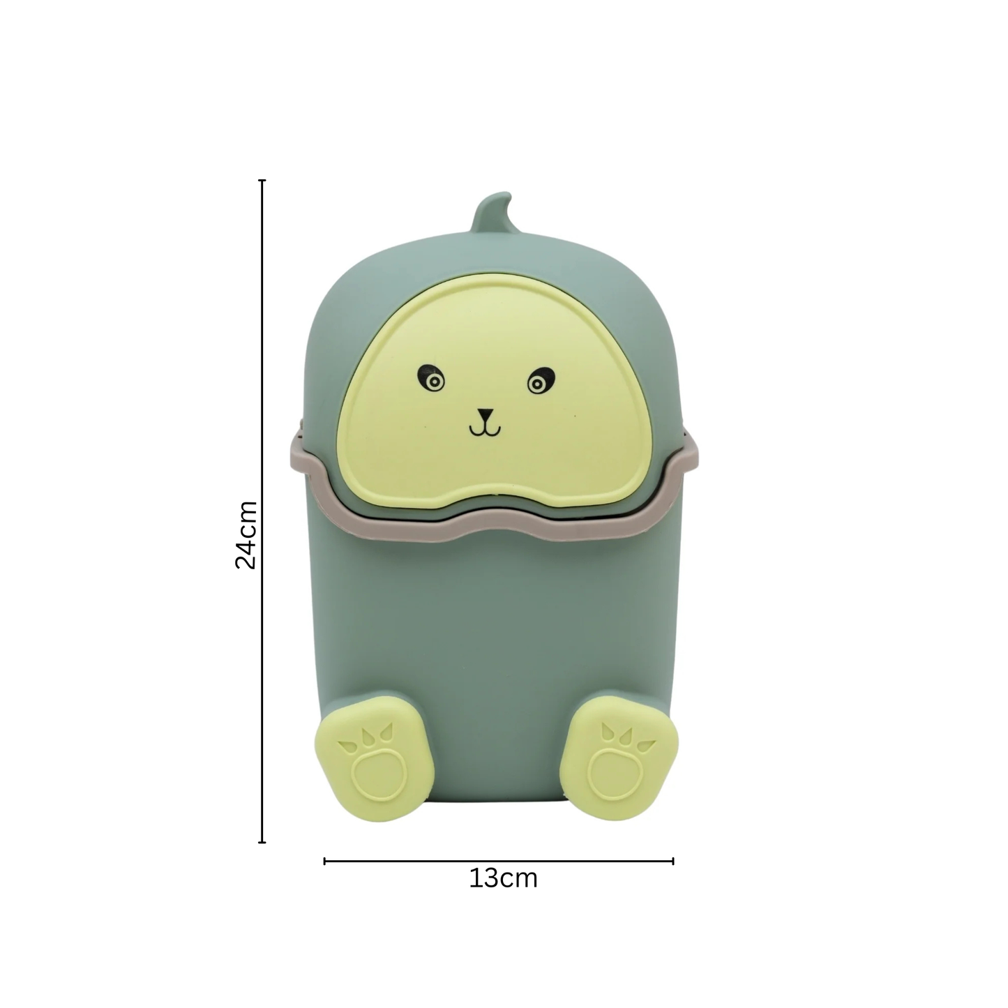 mini cartoon desktop trash can