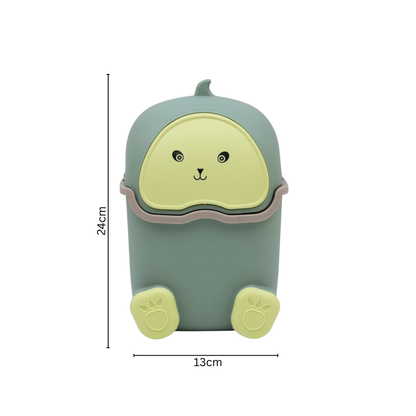 mini cartoon desktop trash can