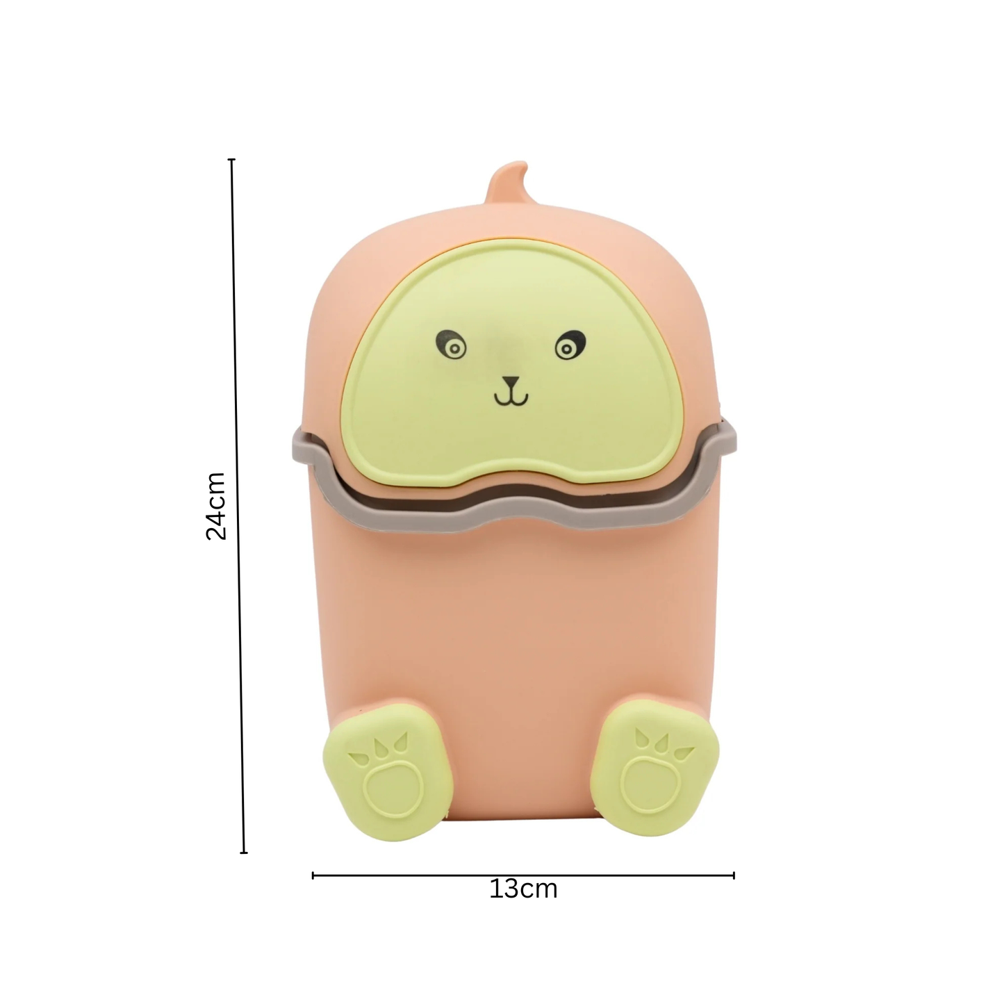 mini cartoon desktop trash can