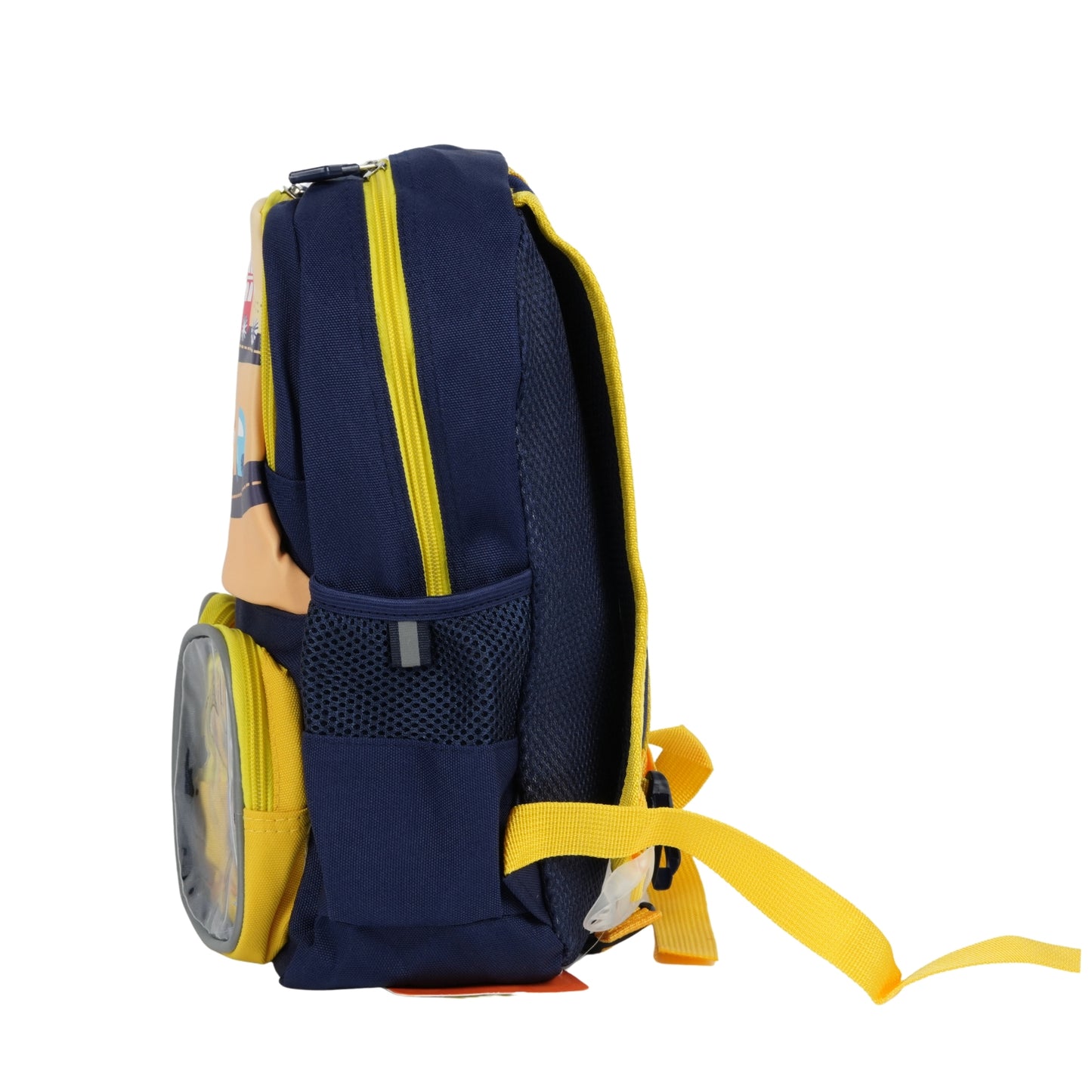 Yellow & Black Combination School Bag for Kids