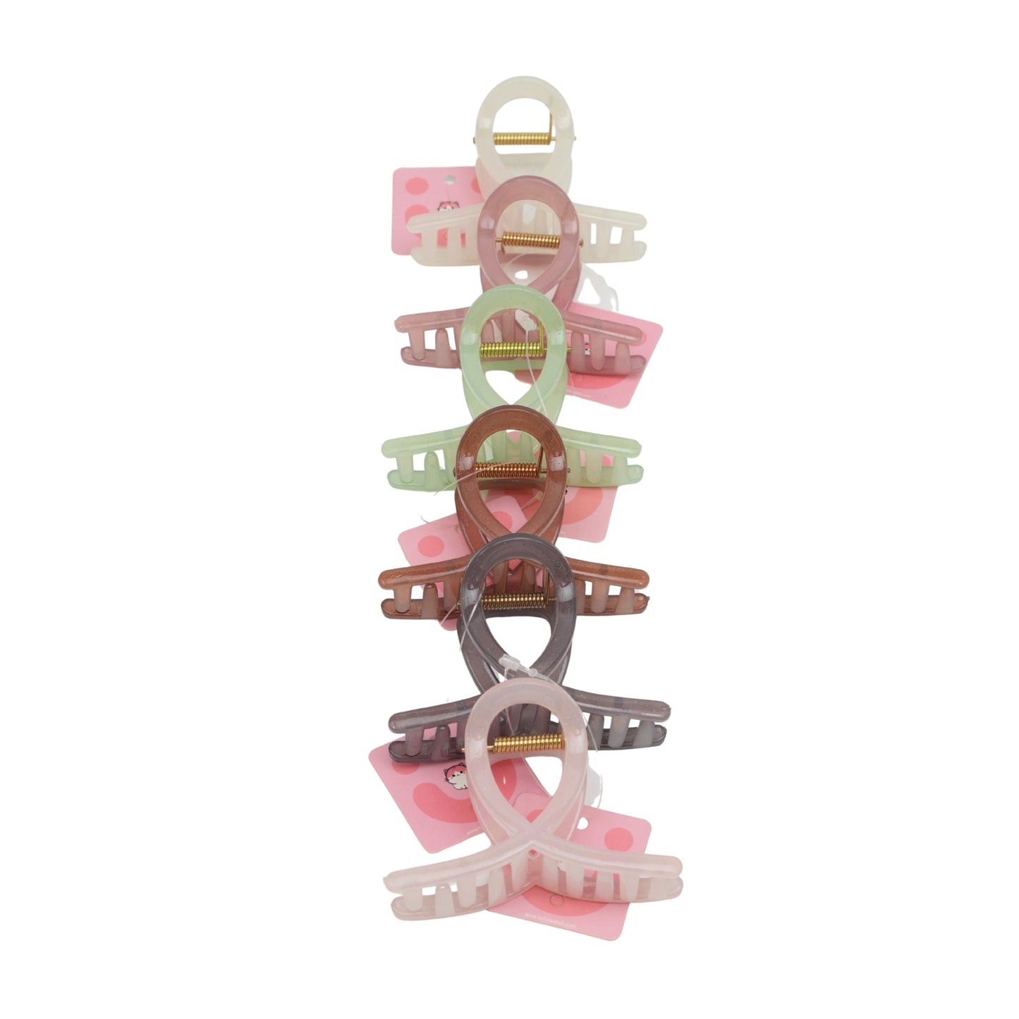 Fashionable Daily Use clutcher & Clips For Girls ( set of 6 )