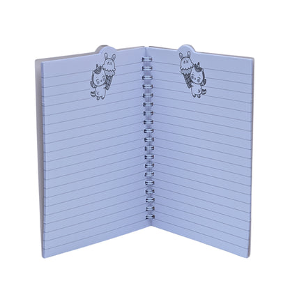 Cute sparkling cover notebook for girls