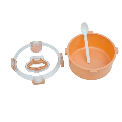 Round lunch box