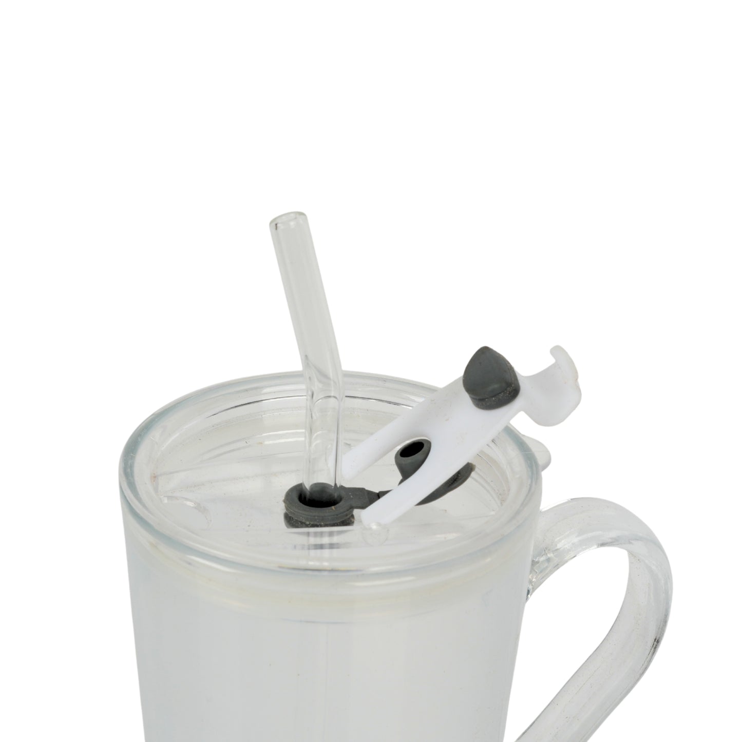 Round wave looked coffee glass mug