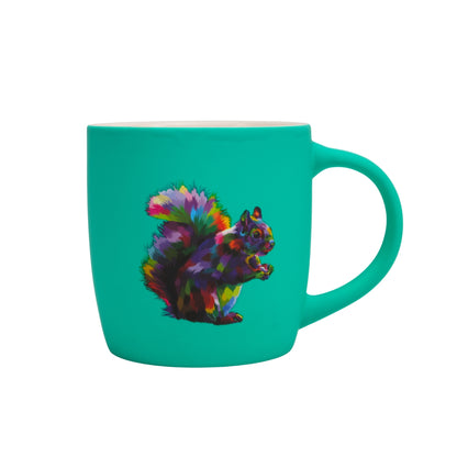 Vibrant Color Mugs With Cute Animation
