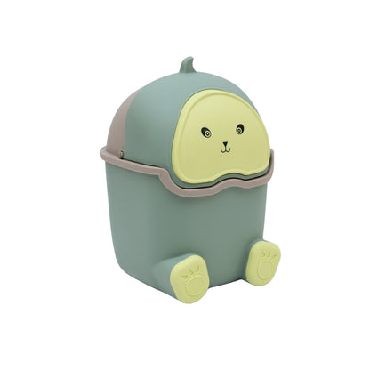 mini cartoon desktop trash can