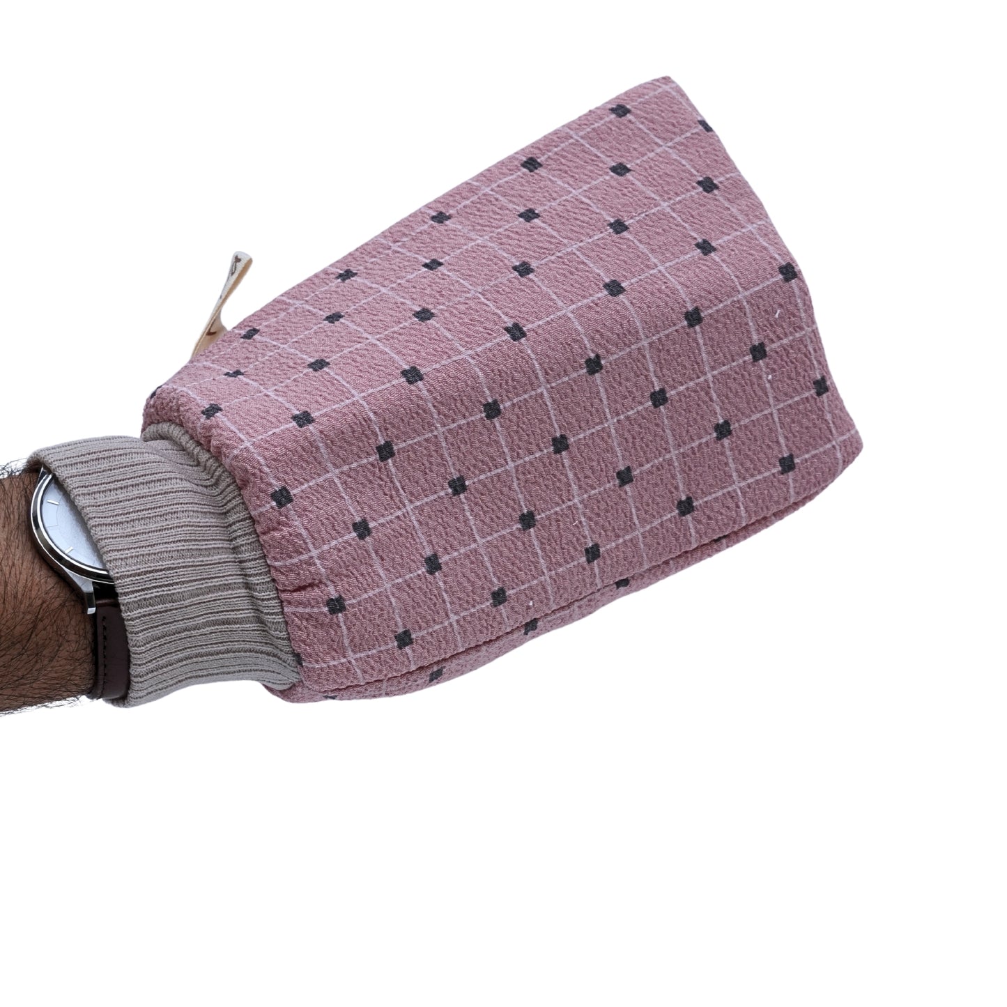 Soft body scrub bath gloves