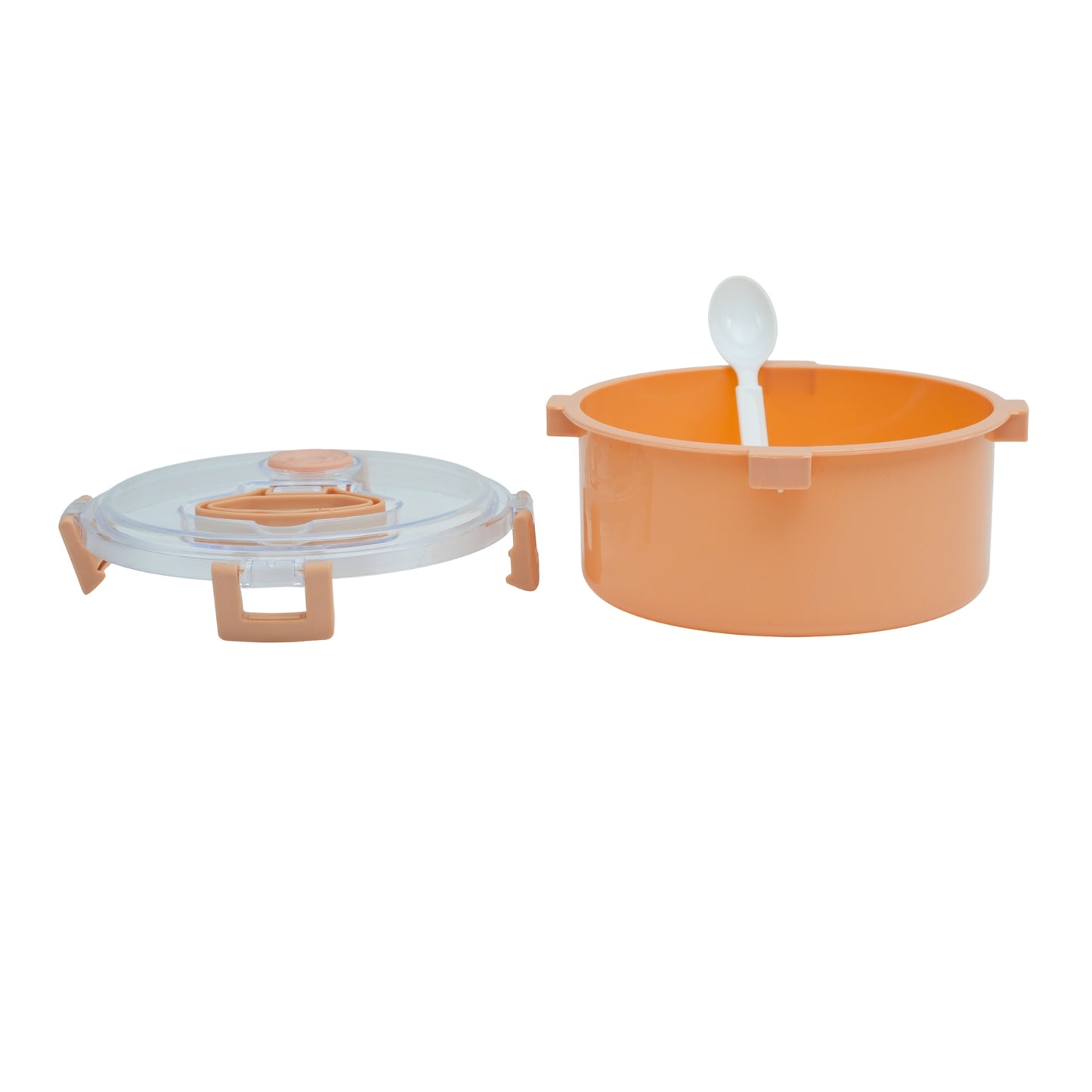 Round lunch box