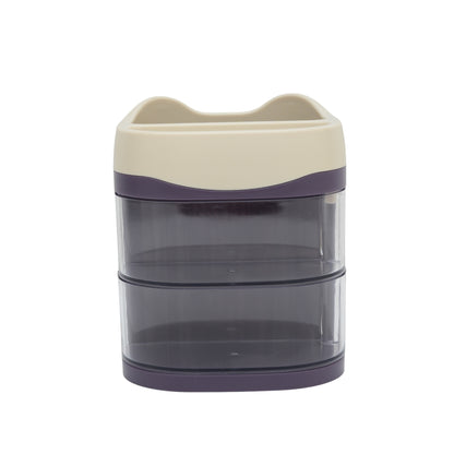 Stationery organizer with pen holder