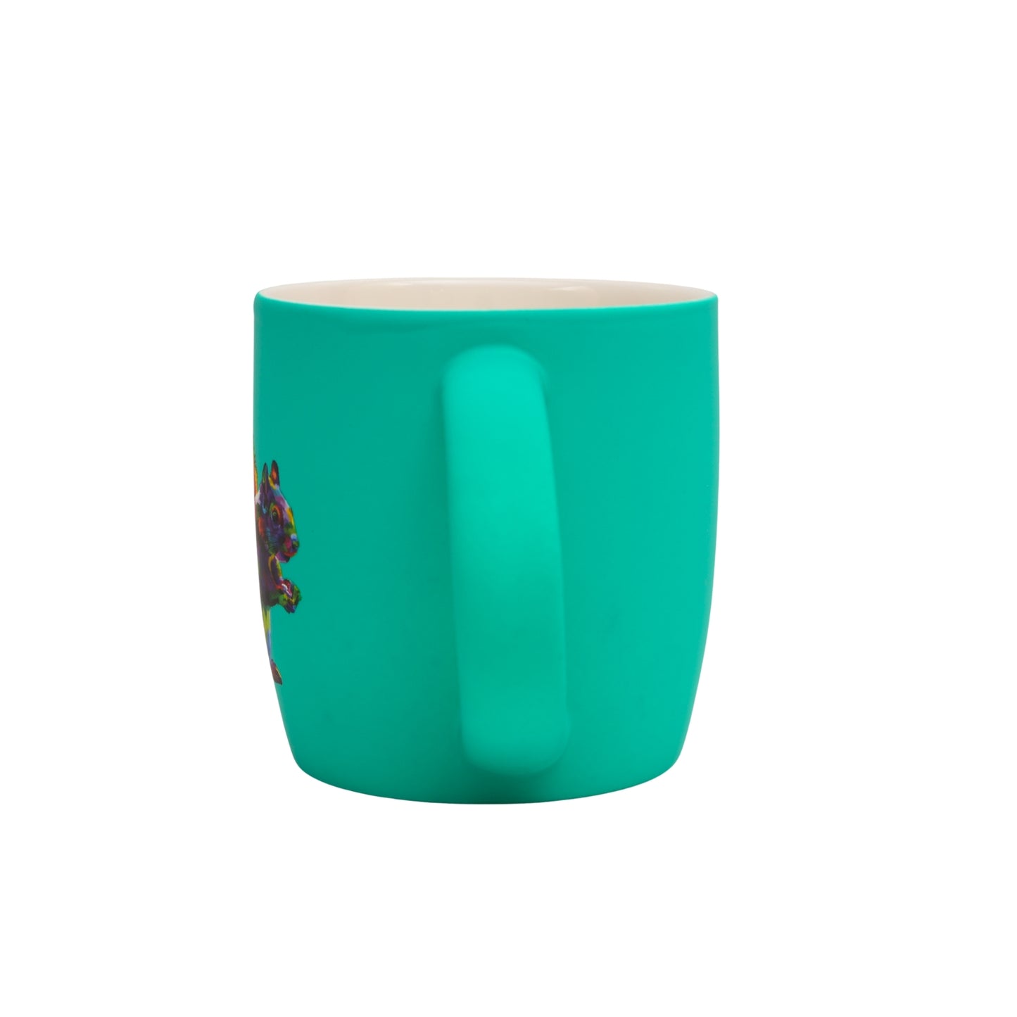 Vibrant Color Mugs With Cute Animation