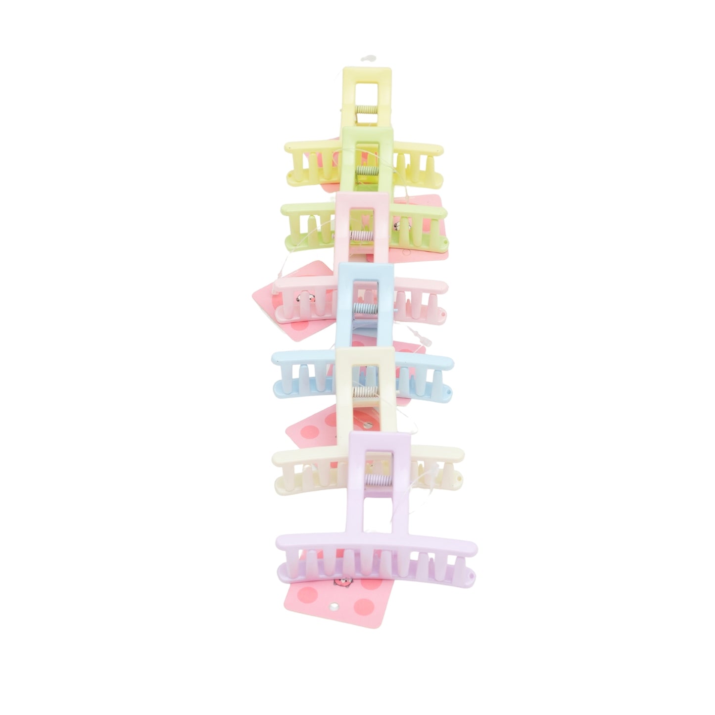 Fashionable Daily Use clutcher & Clips For Girls ( set of 6 )