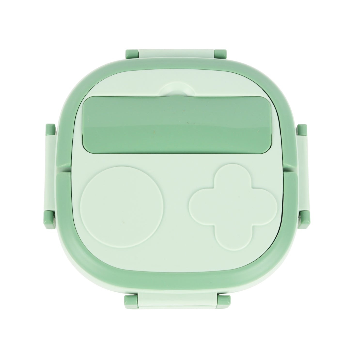 Steel Compartment Lunch Box With Handle